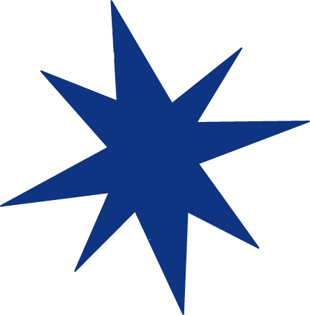 Rotating star decoration